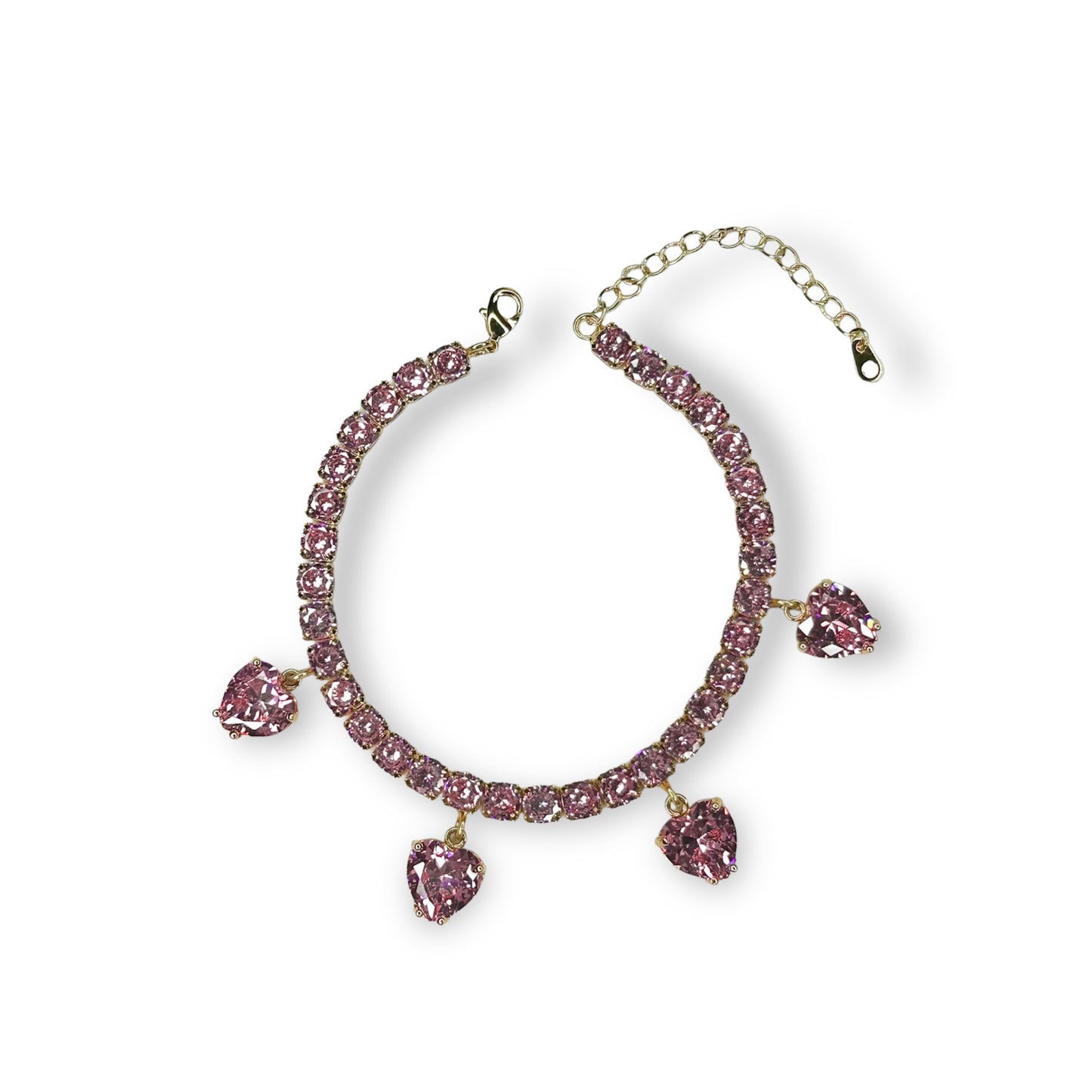 QUEEN OF HEARTS PINK TENNIS
